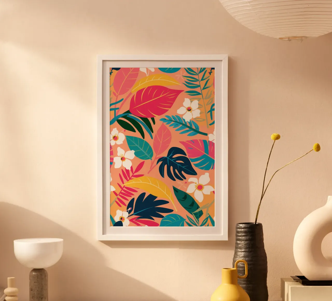 Medley di giungle pastello poster da Enter Bloom