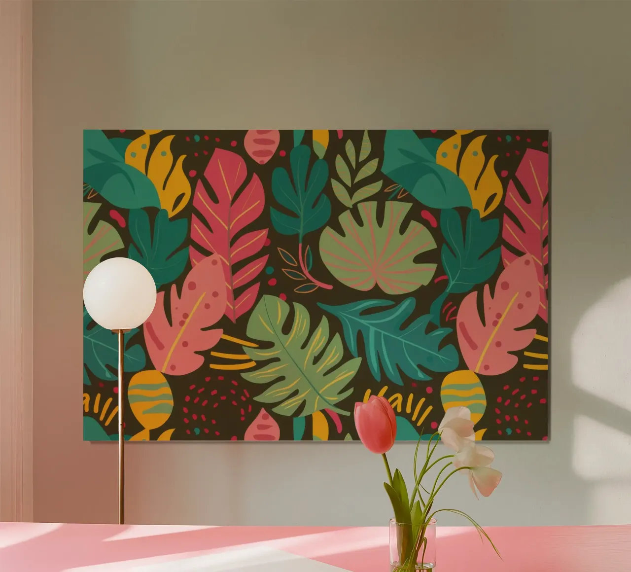 Modello Crimson Tropic poster da Wish Studio