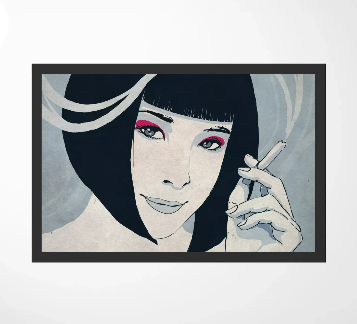 Nicotine deurmat van Kuba Gornowicz