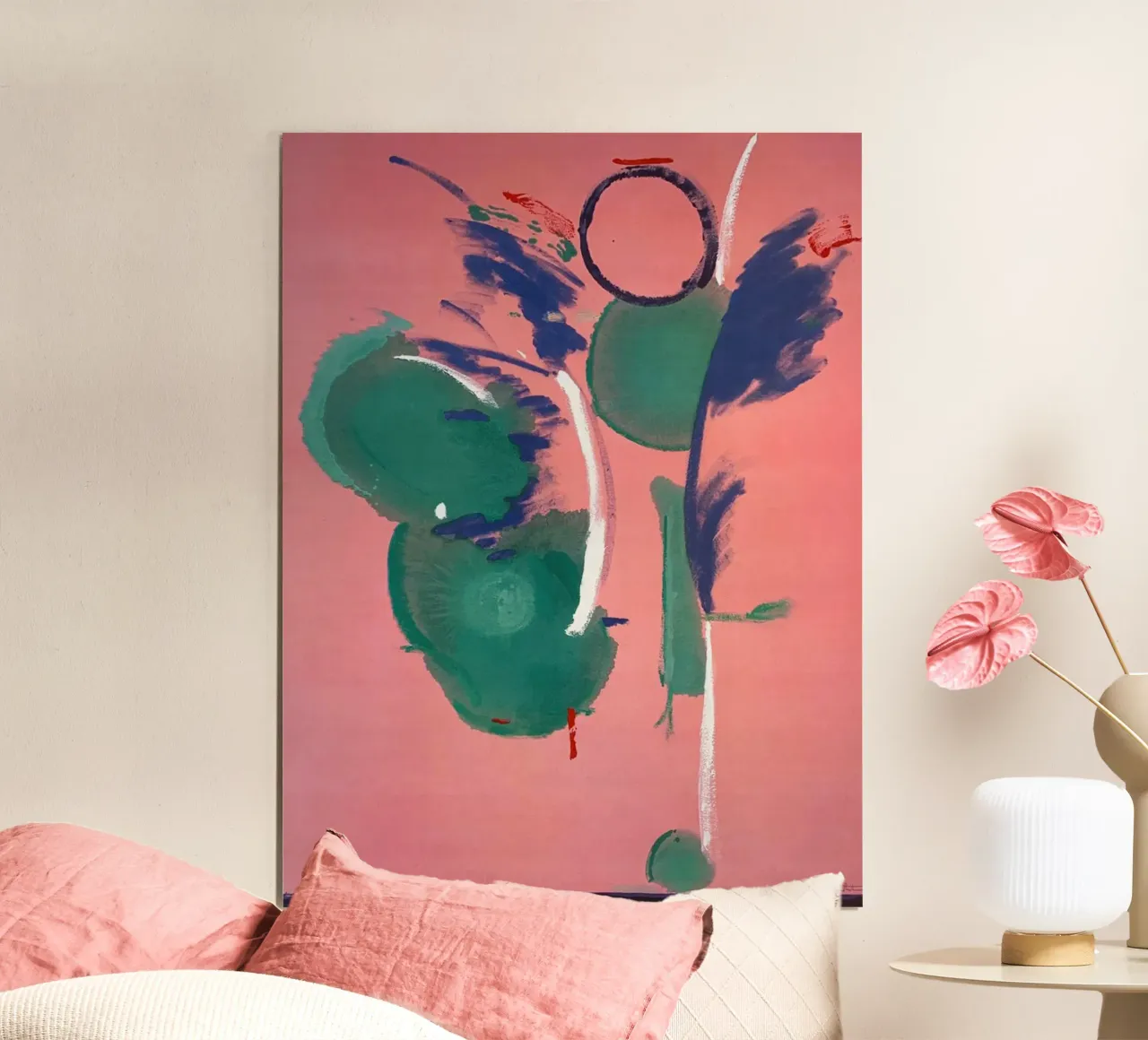 Helen Frankenthaler Maria, Maria poster con telaio in plastica da The Dillart