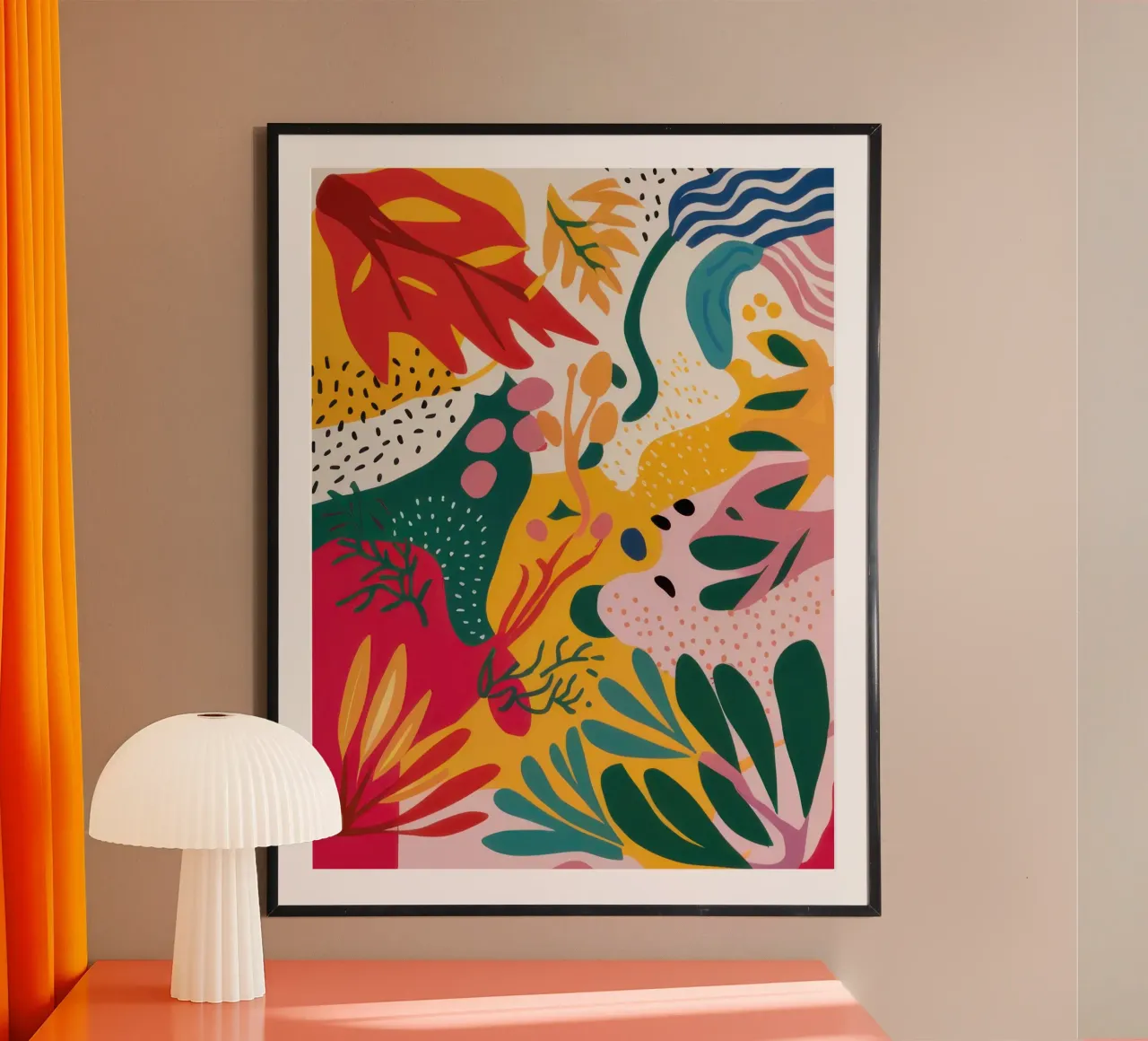 Rivolta nella giungla vibrante poster da Enter Bloom