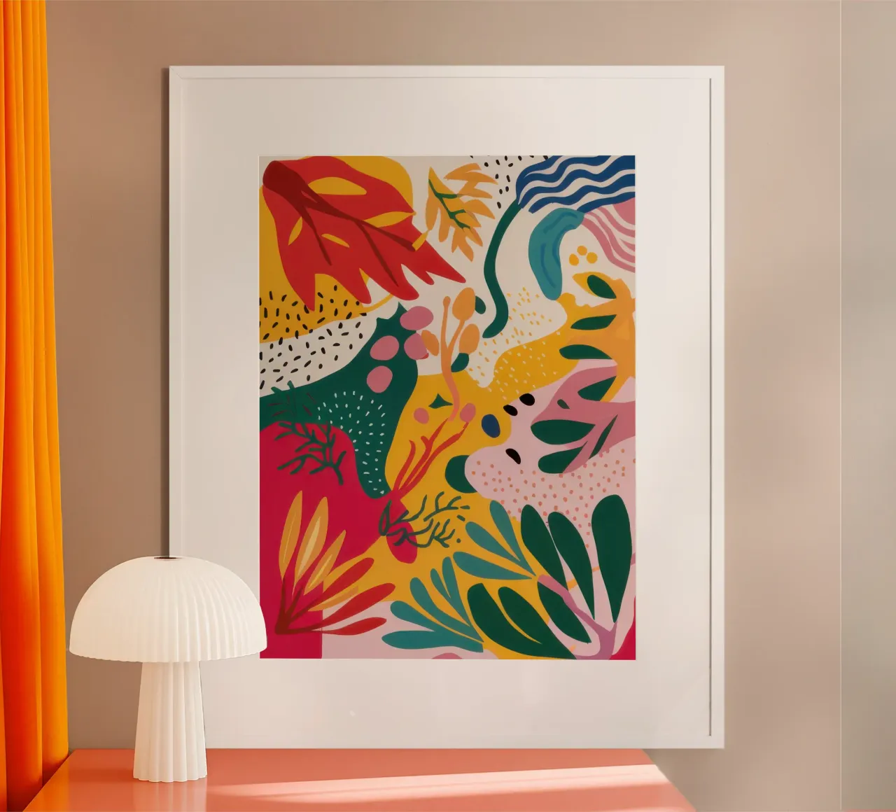 Rivolta nella giungla vibrante poster da Enter Bloom