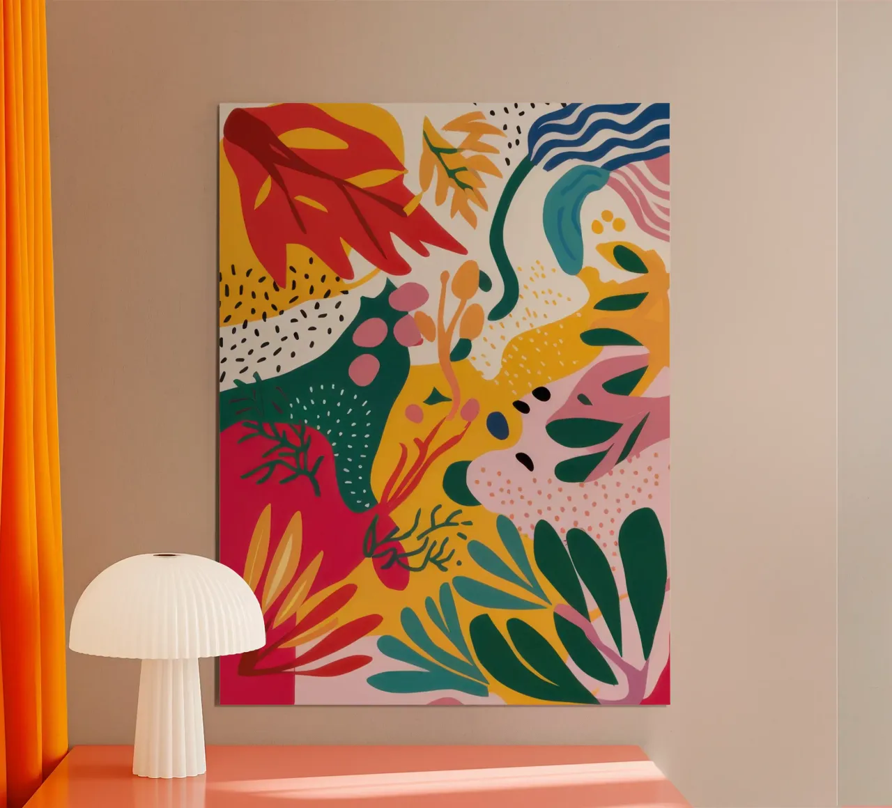 Rivolta nella giungla vibrante poster da Enter Bloom