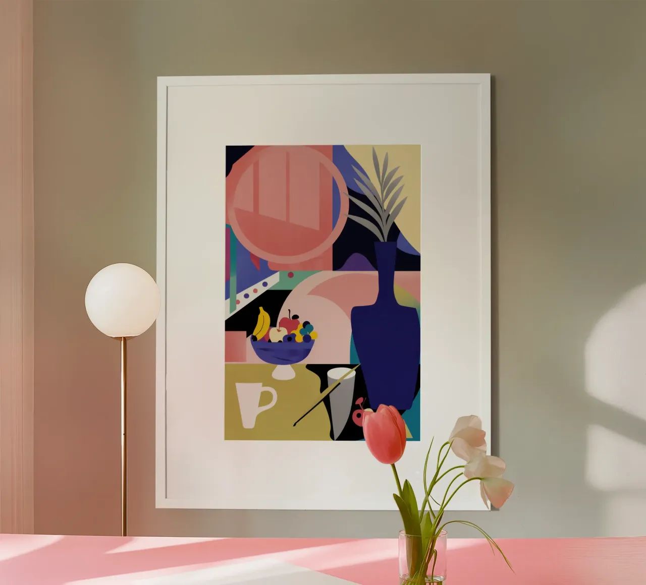 Natura morta notturna poster da Sure Paint