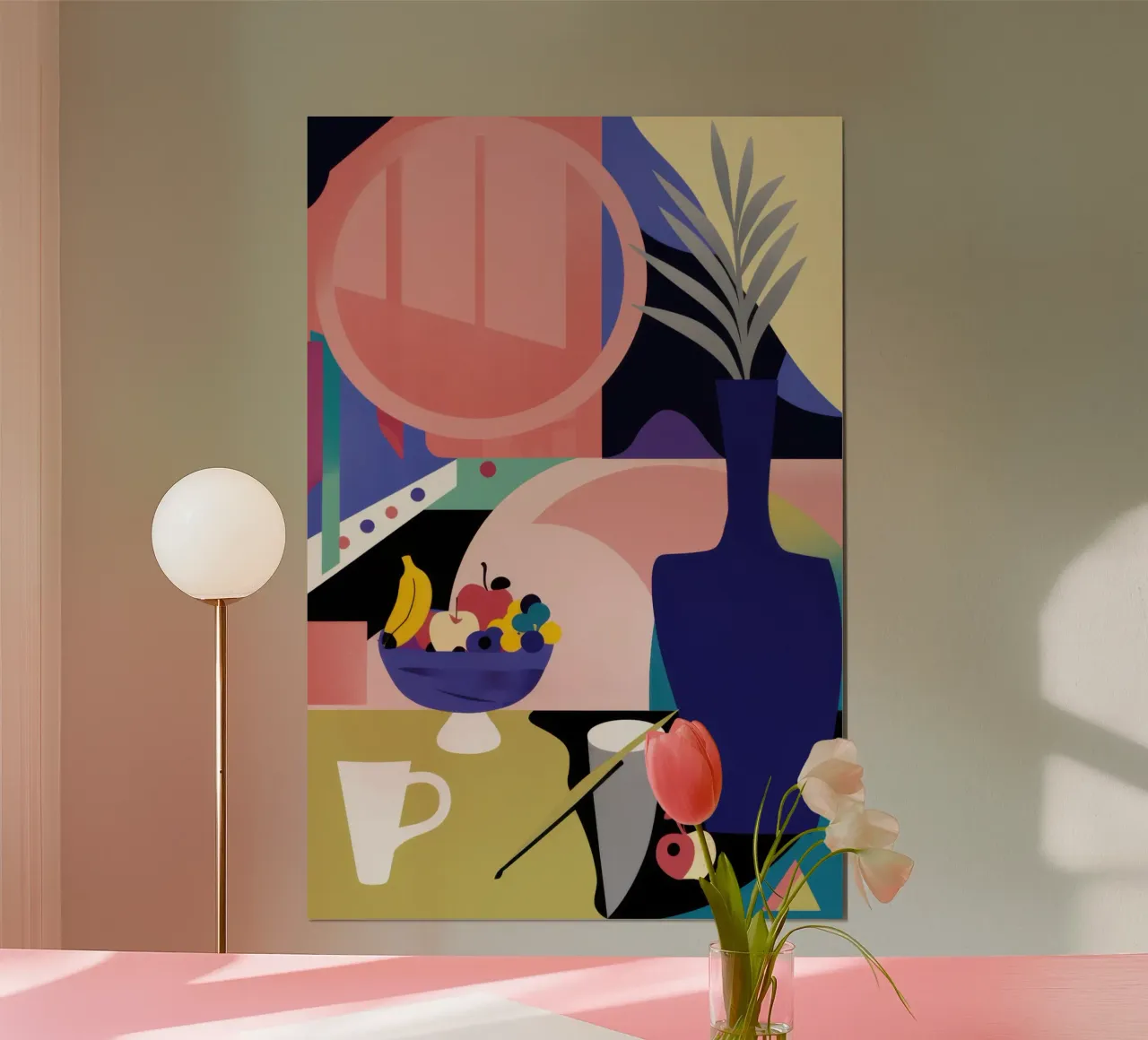 Natura morta notturna poster da Sure Paint