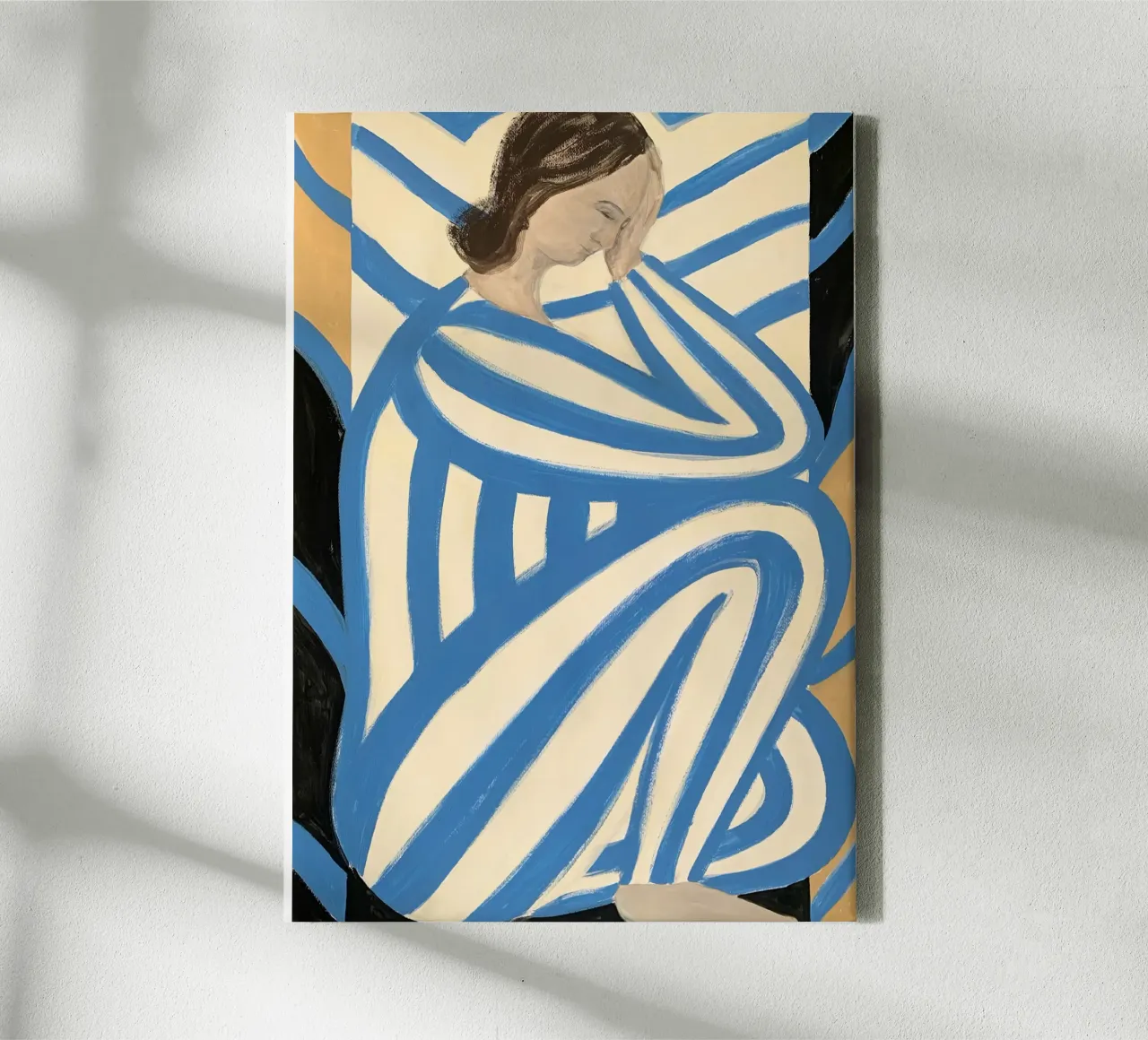 Full Space canvas with Floater frame by Serrano Shop