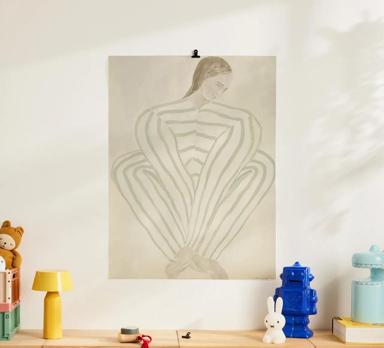 Perla verde poster da Serrano Shop
