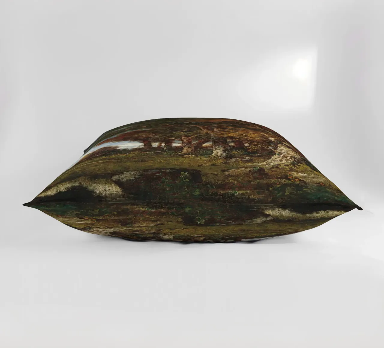 The Edge of the Forest Landscape cuscino da apoloprints