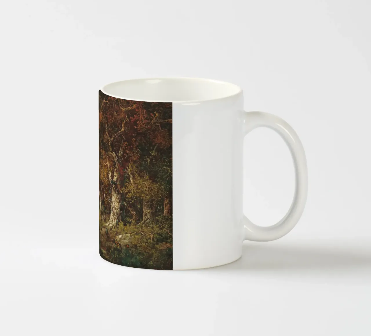 The Edge of the Forest Landscape tazza in ceramica da apoloprints