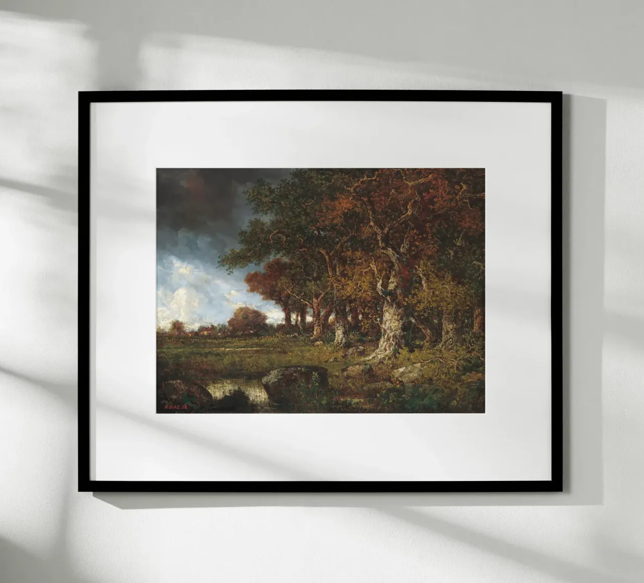 The Edge of the Forest Landscape poster da apoloprints