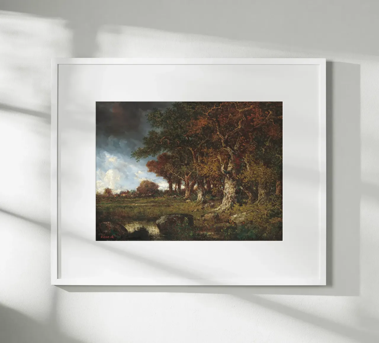 The Edge of the Forest Landscape poster da apoloprints