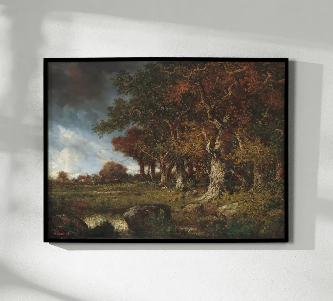 The Edge of the Forest Landscape poster da apoloprints