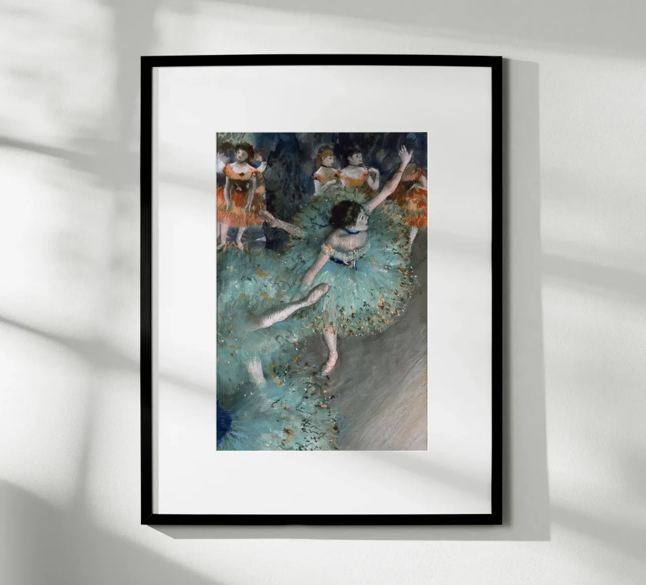 Dancer in Green - Edgar Degas poster da apoloprints