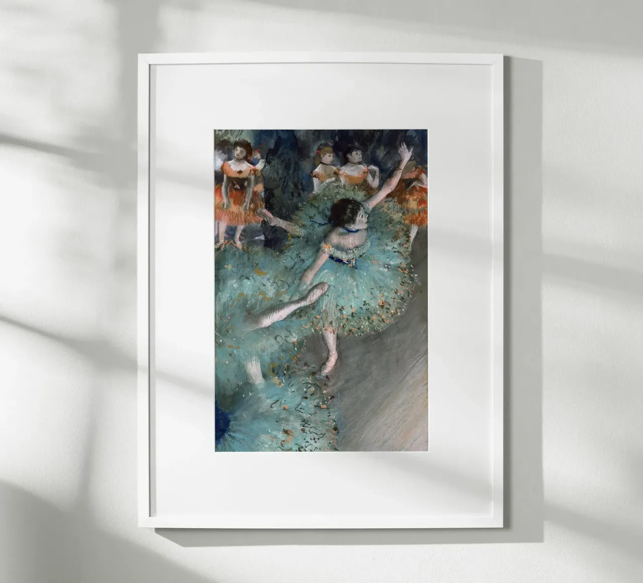 Dancer in Green - Edgar Degas poster da apoloprints