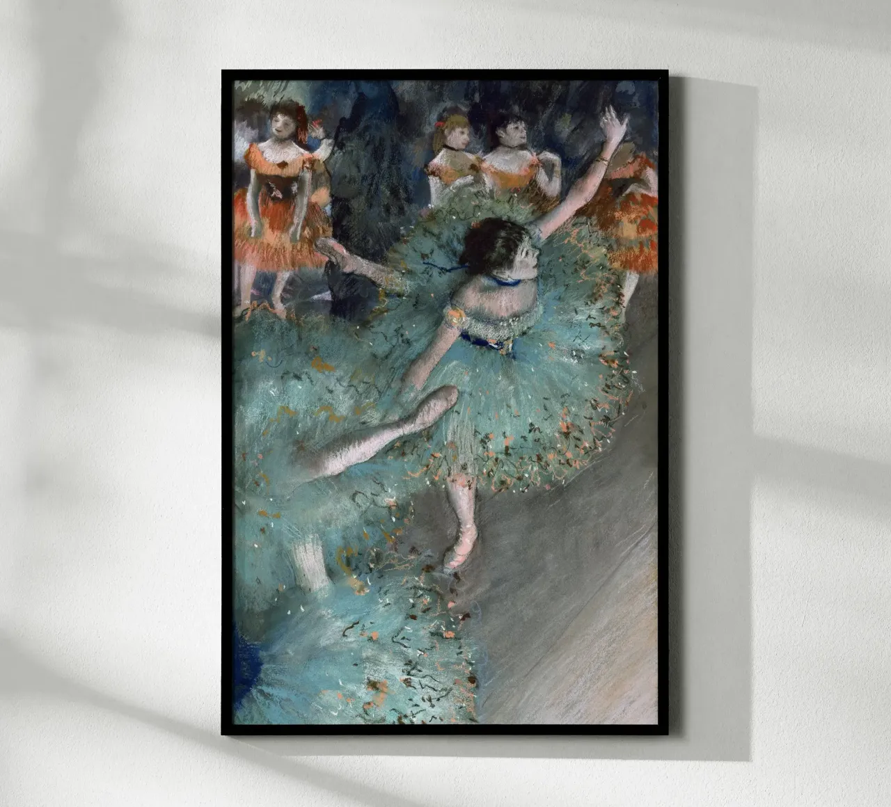 Dancer in Green - Edgar Degas poster da apoloprints