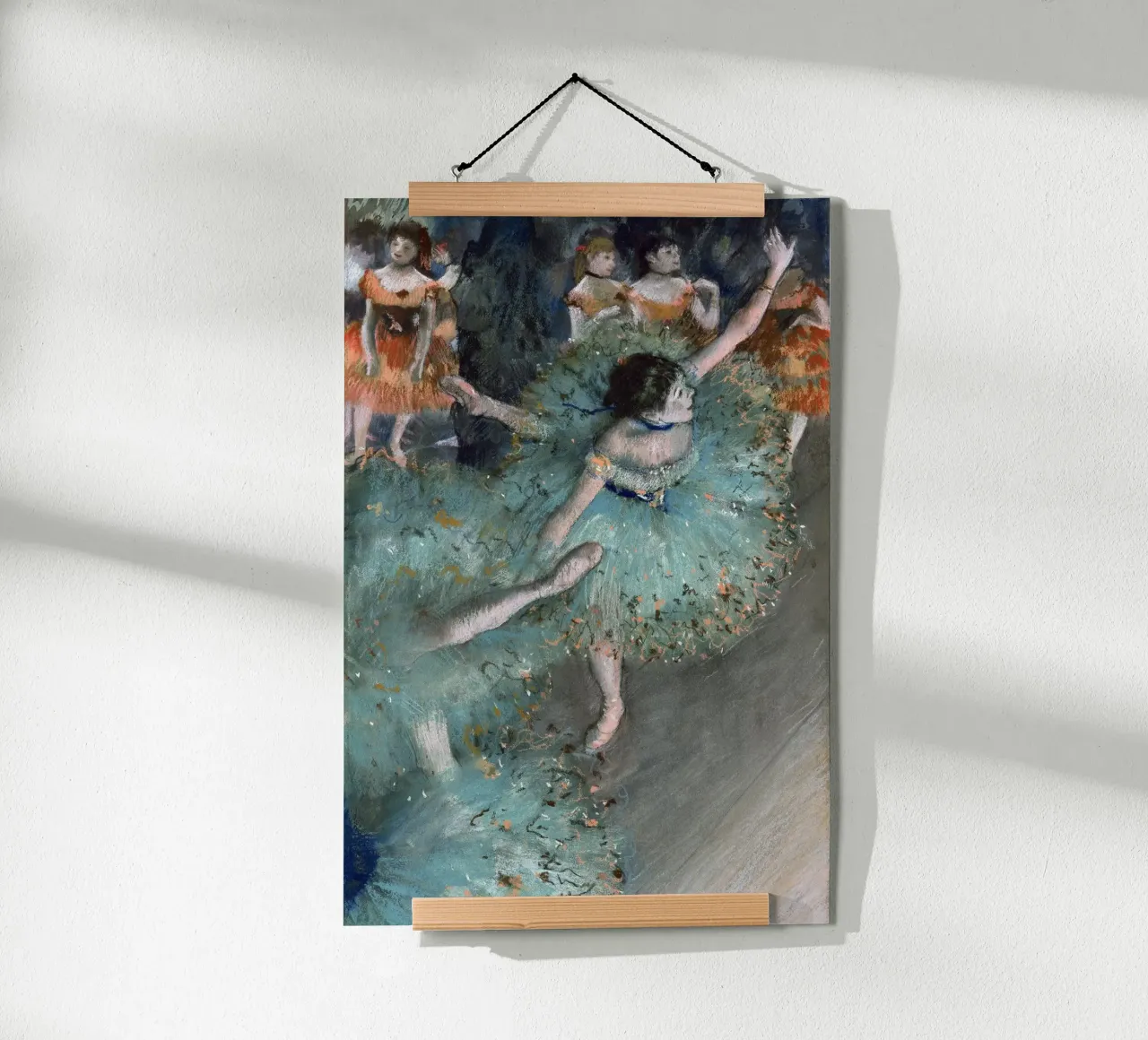 Dancer in Green - Edgar Degas poster da apoloprints