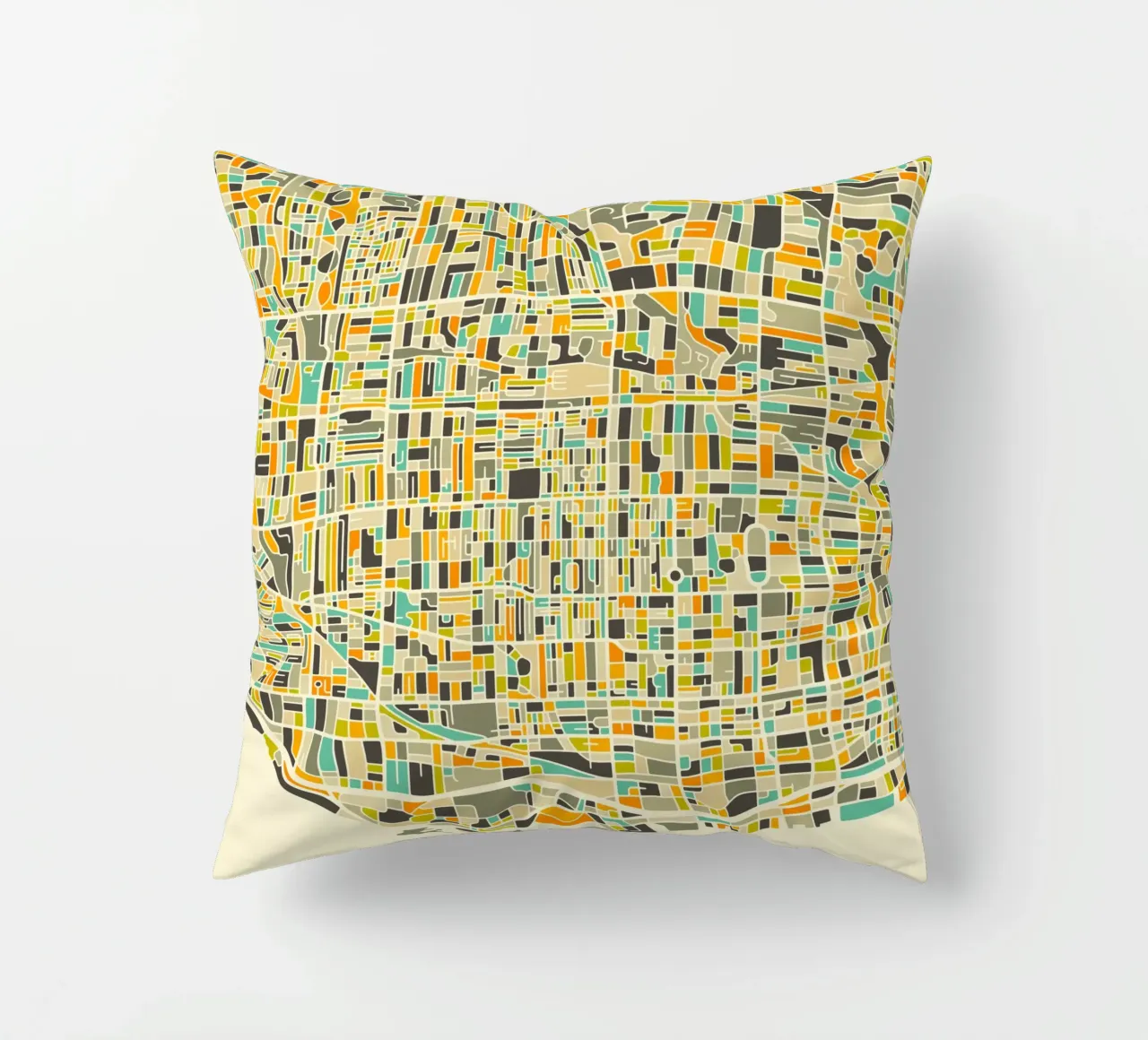 Mappa di Toronto cuscino da Jazzberry Blue
