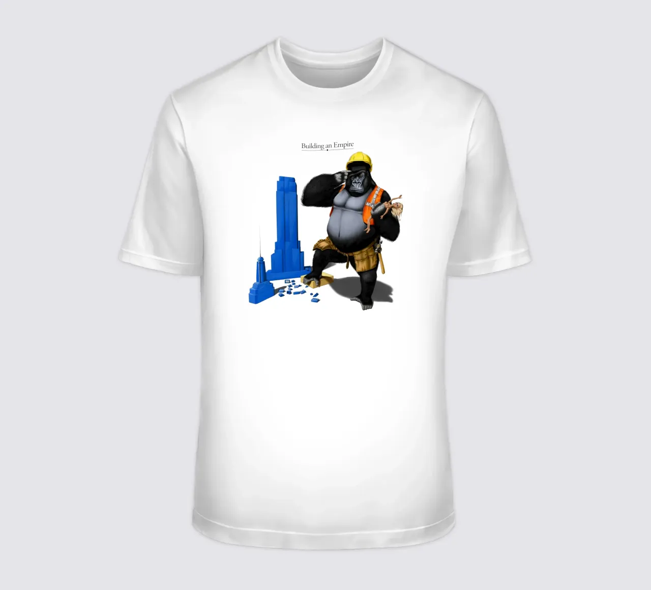 Building an Empire (Titled) t-shirt da Rob Art | Illustration