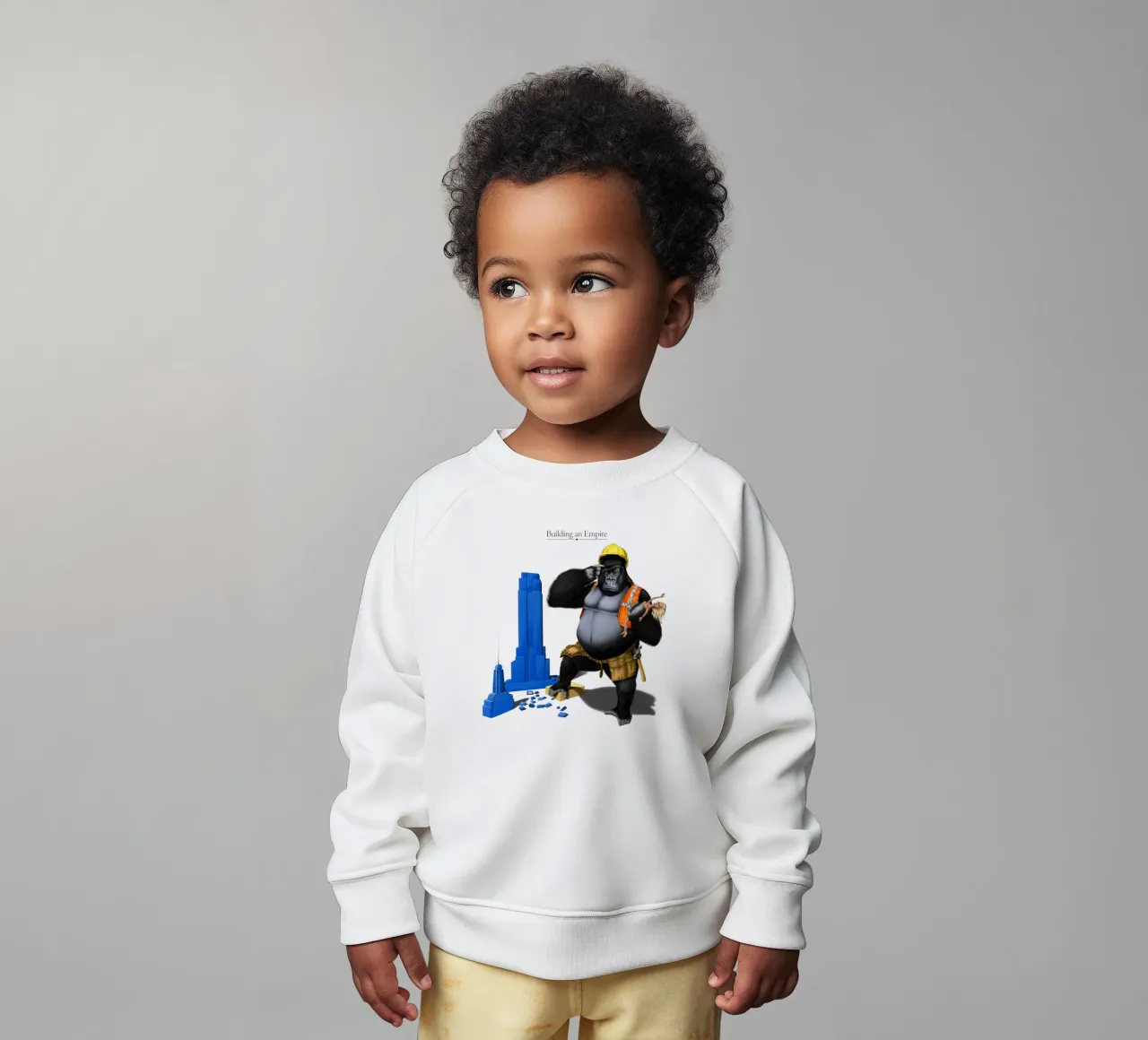 Building an Empire (Titled) felpa neonato da Rob Art | Illustration