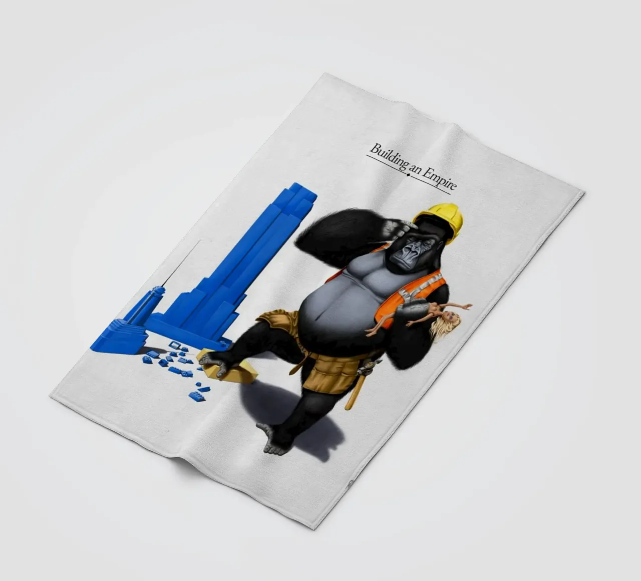 Building an Empire (Titled) coperta in pile da Rob Art | Illustration