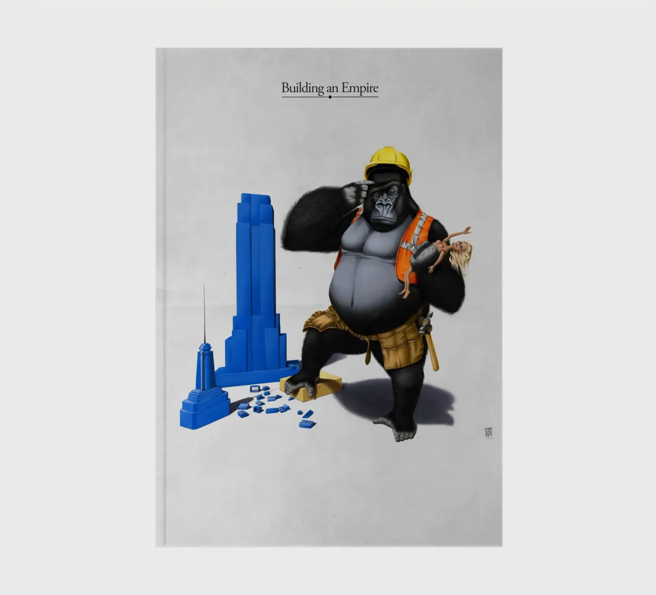 Building an Empire (Titled) notebook by Rob Art | Illustration