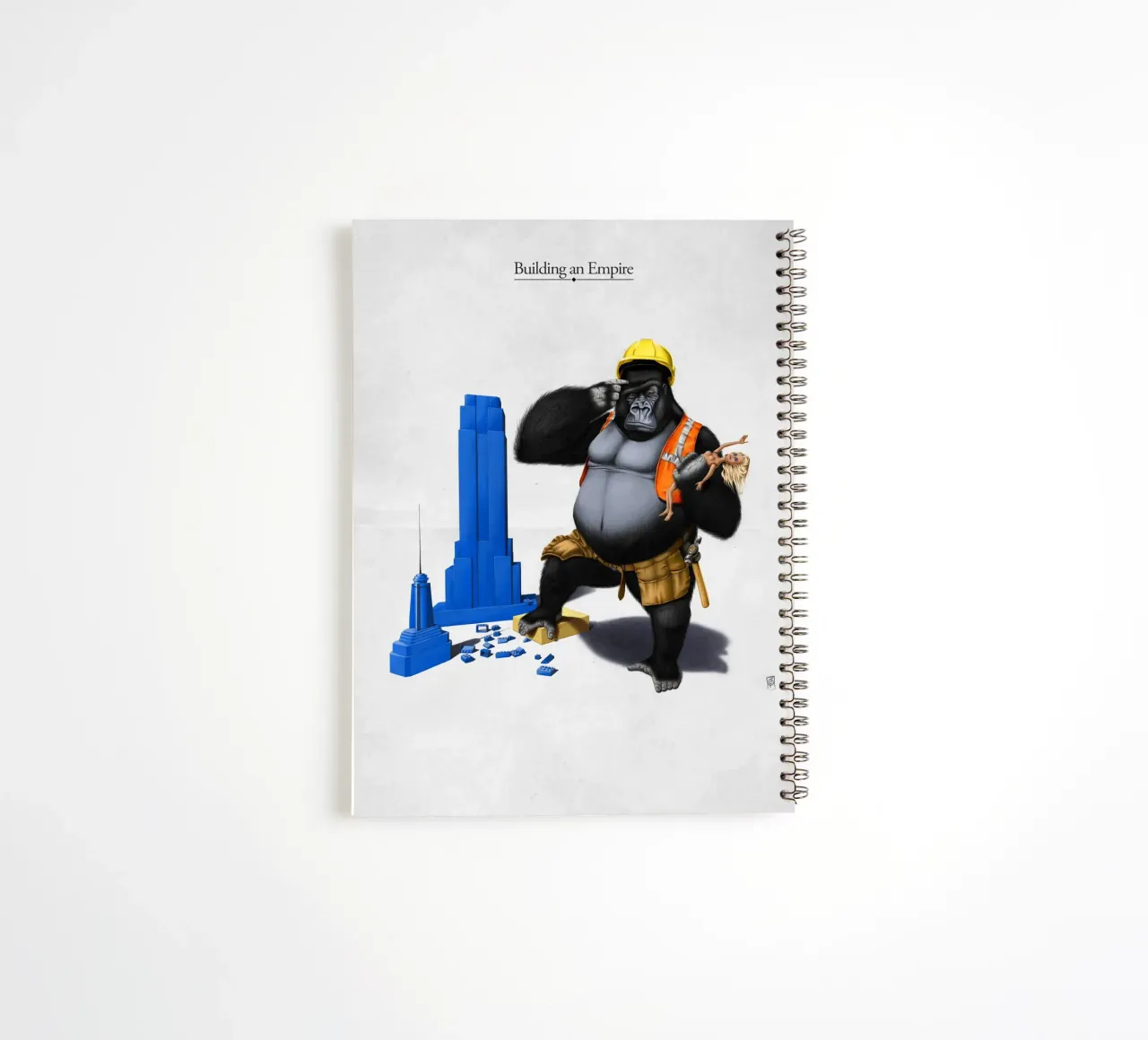 Building an Empire (Titled) diario ad anelli da Rob Art | Illustration