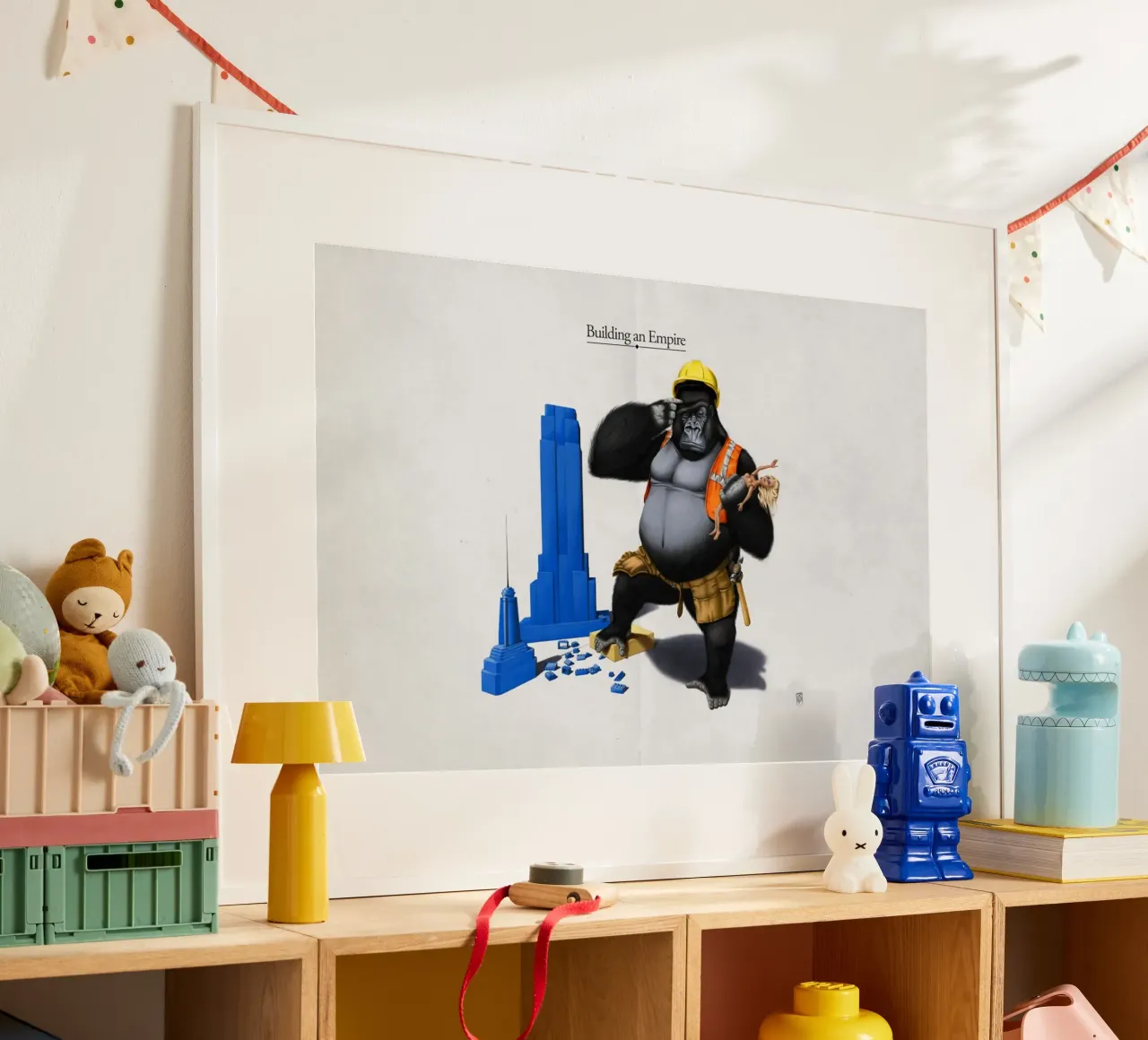 Building an Empire (Titled) carta hahnemühle da Rob Art | Illustration