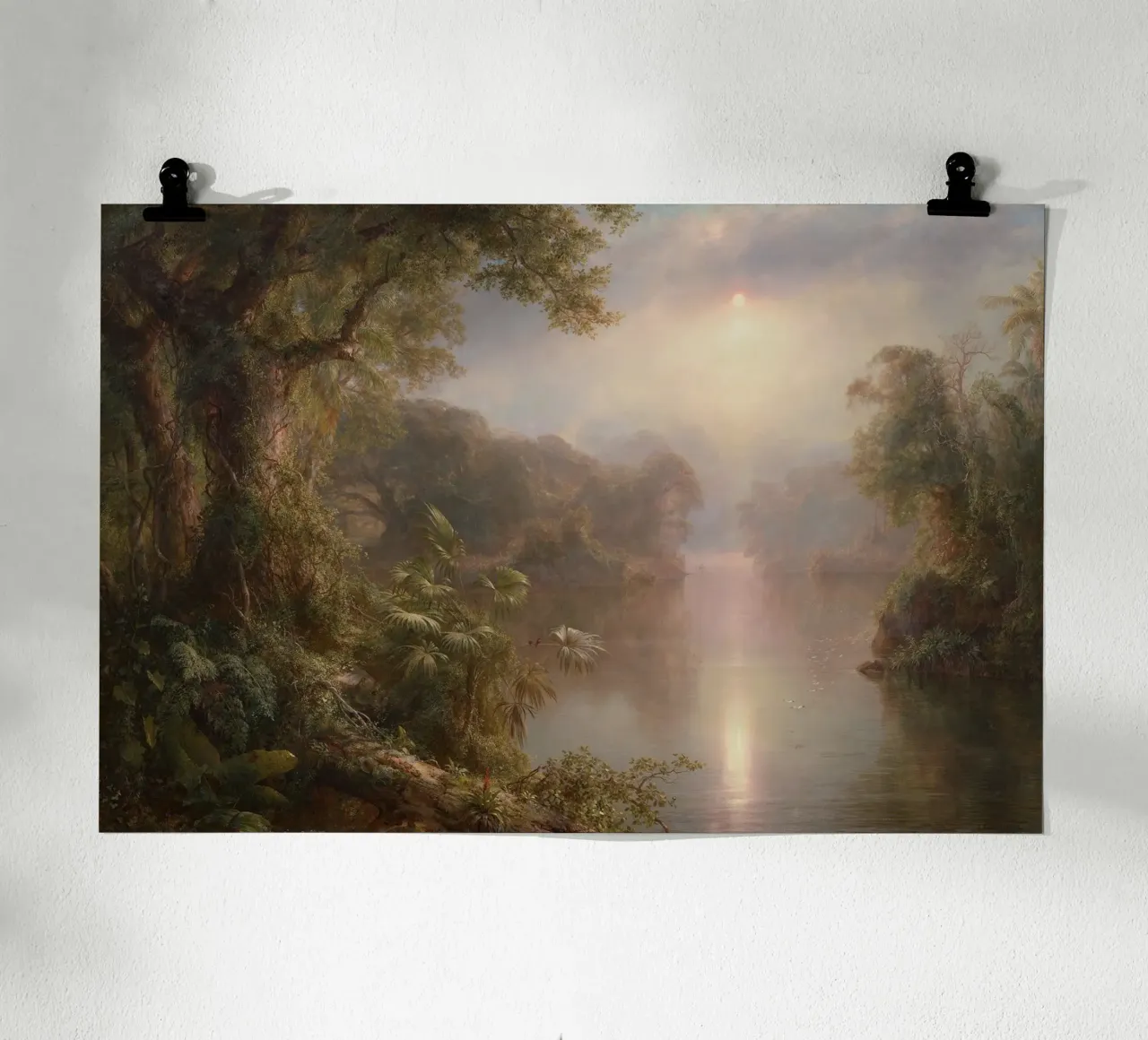 The River of Light (El Rio de Luz) poster con telaio in alluminio da apoloprints