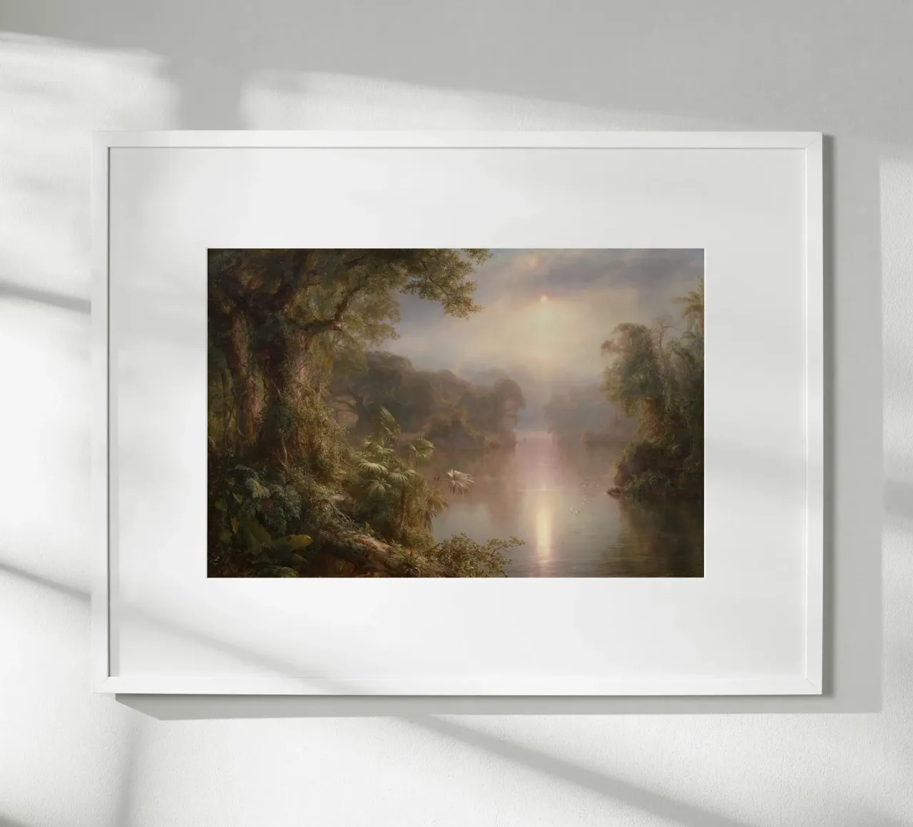 The River of Light (El Rio de Luz) poster con telaio in alluminio da apoloprints