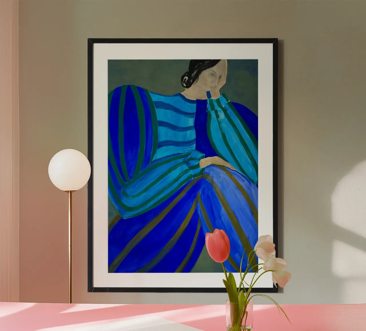 Qui Oceano poster da Serrano Shop