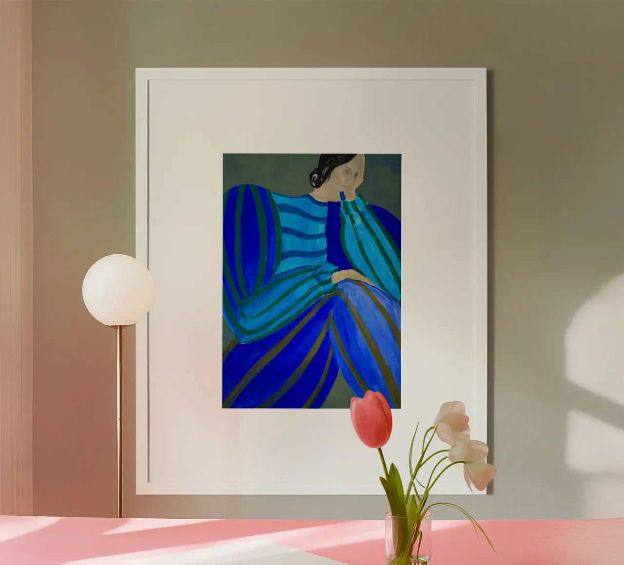 Qui Oceano poster da Serrano Shop
