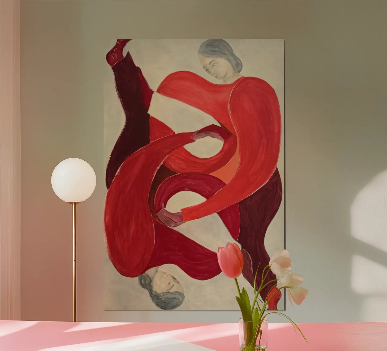 Hold You Red poster da Serrano Shop