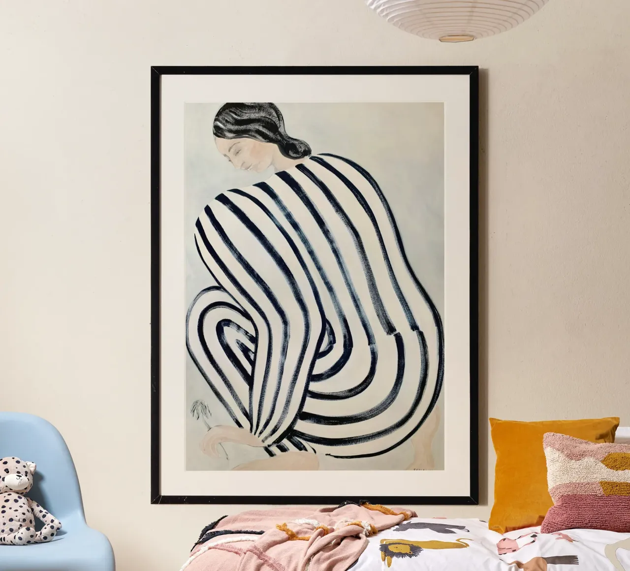 Ultimo fiore poster con telaio in plastica da Serrano Shop