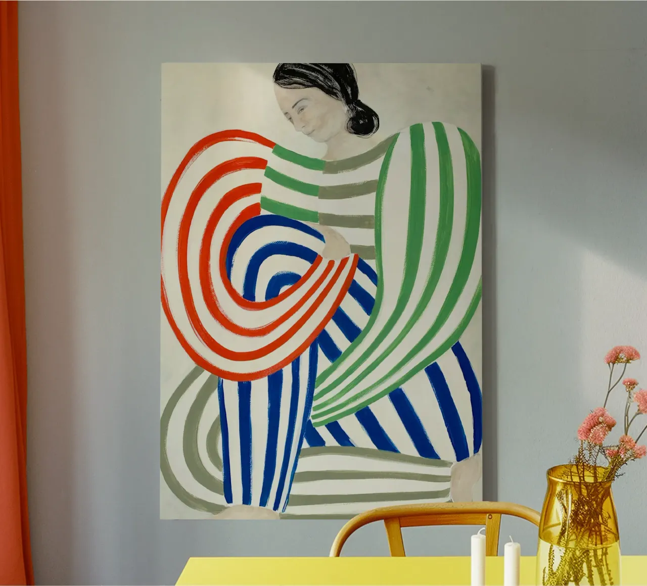 Perfect Space canvas with Floater frame by Serrano Shop