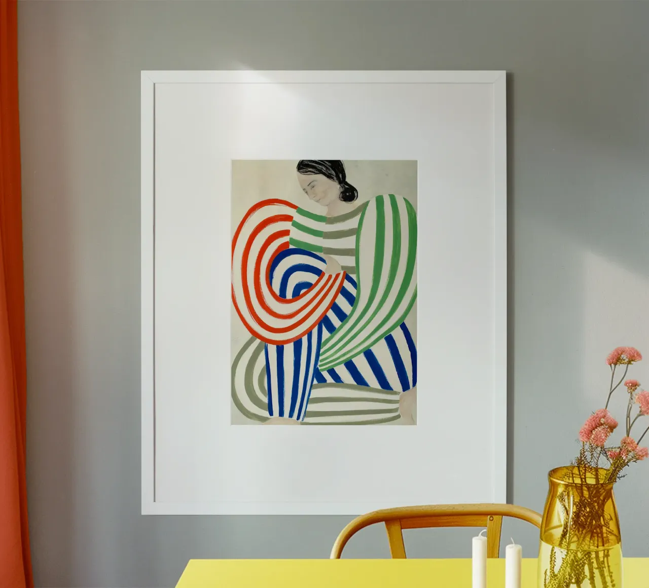 Spazio perfetto poster con telaio in plastica da Serrano Shop