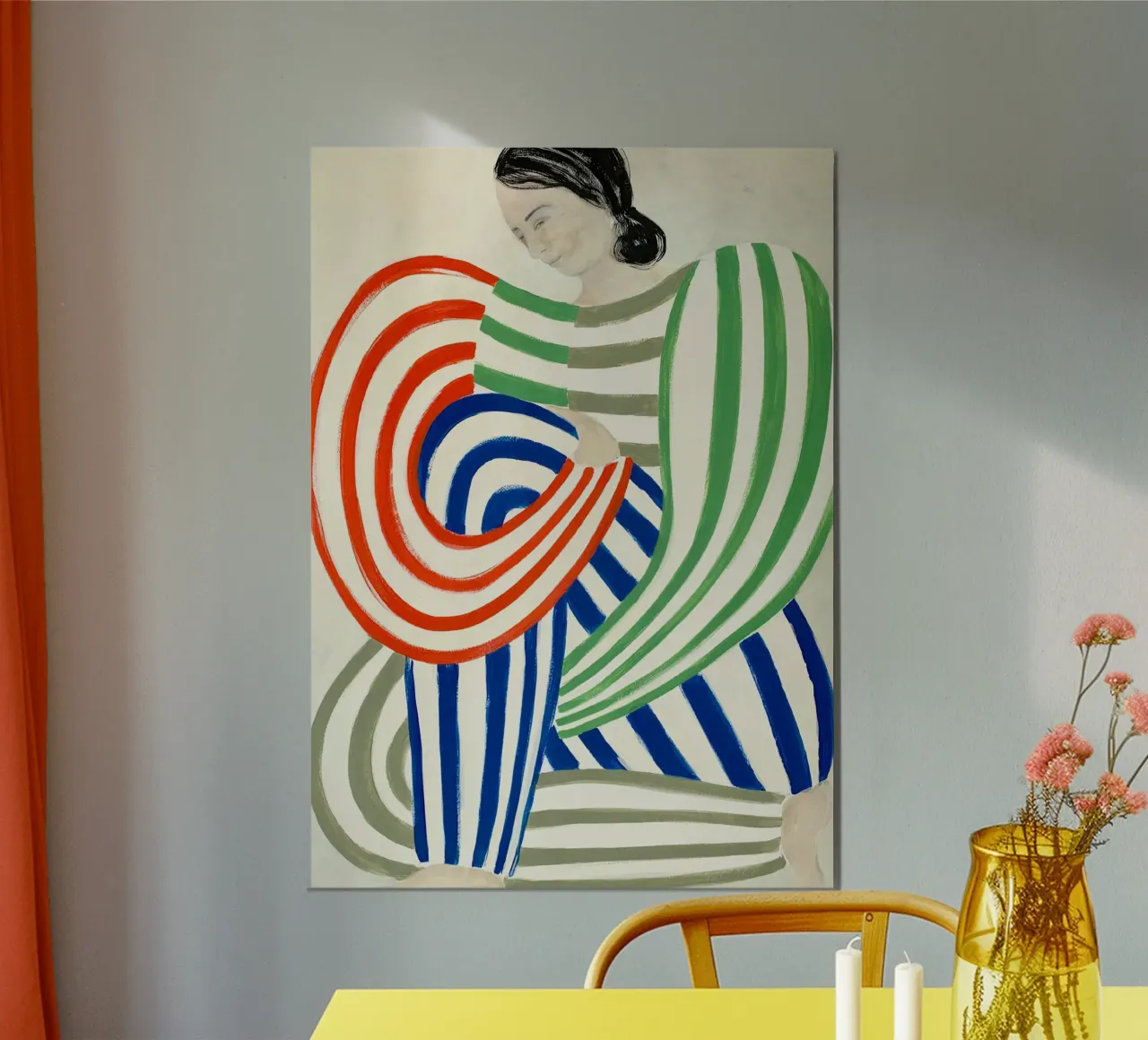 Spazio perfetto poster con telaio in plastica da Serrano Shop
