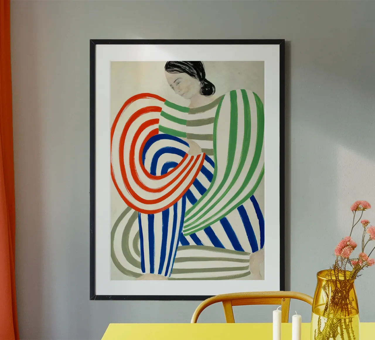 Spazio perfetto poster con telaio in plastica da Serrano Shop