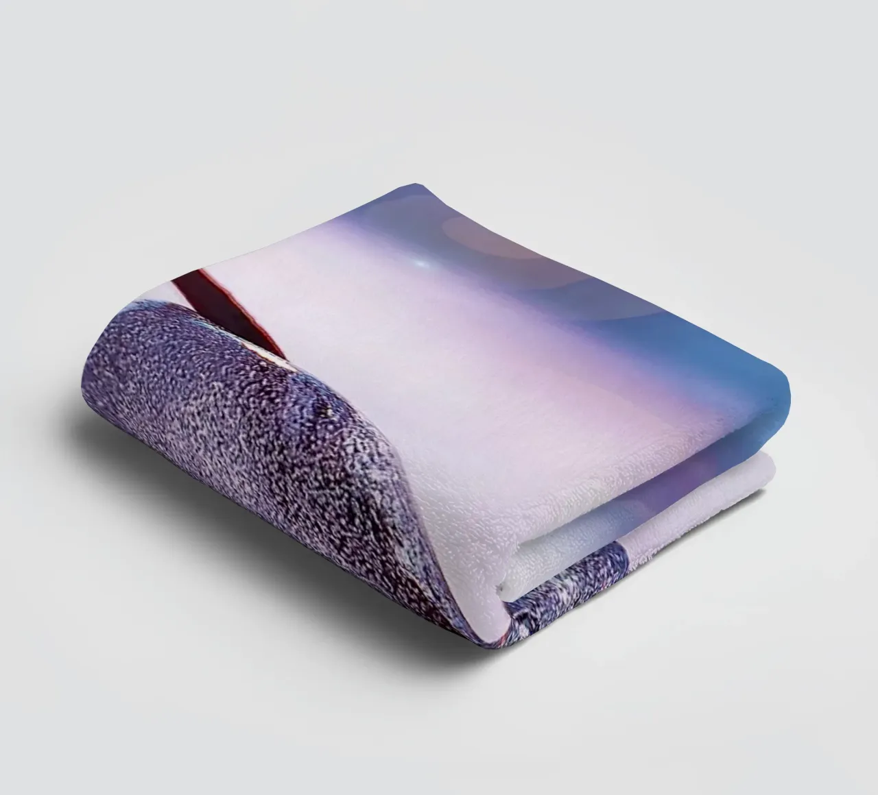 Frozen Branch with Soap Bubble Glow – Fine Art Photography P towel by jay