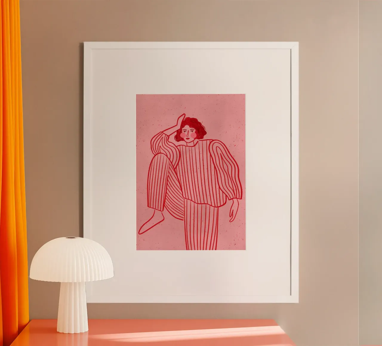 The Woman with the Striped Pyjama poster da Bea Mueller
