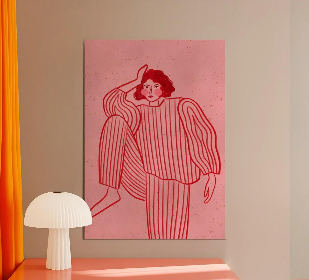 The Woman with the Striped Pyjama poster da Bea Mueller
