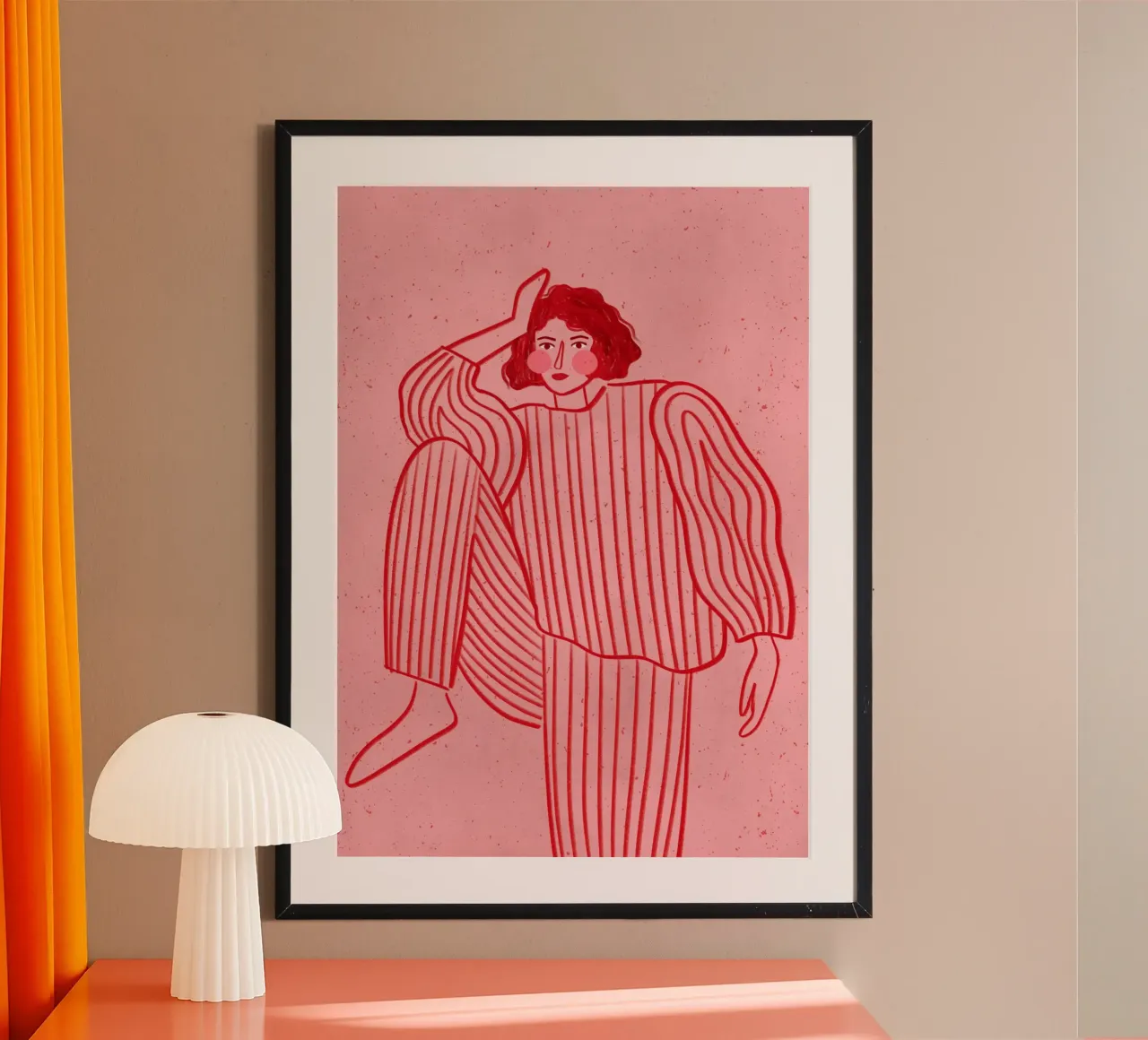 The Woman with the Striped Pyjama poster da Bea Mueller