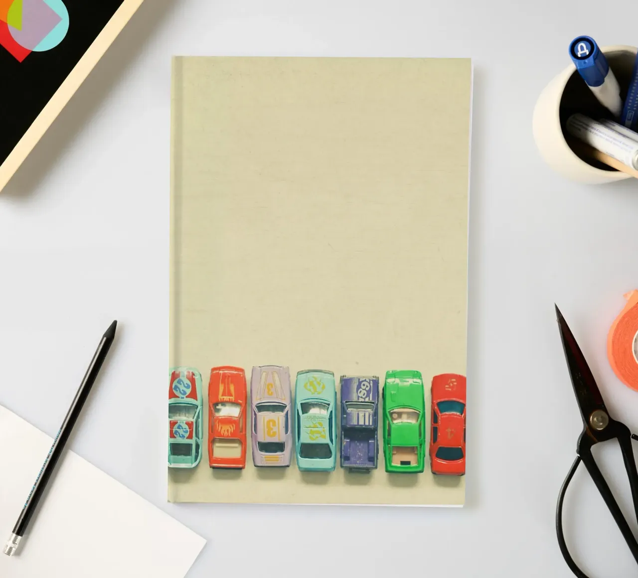 Get Set Go notebook by Cassia Beck Photography