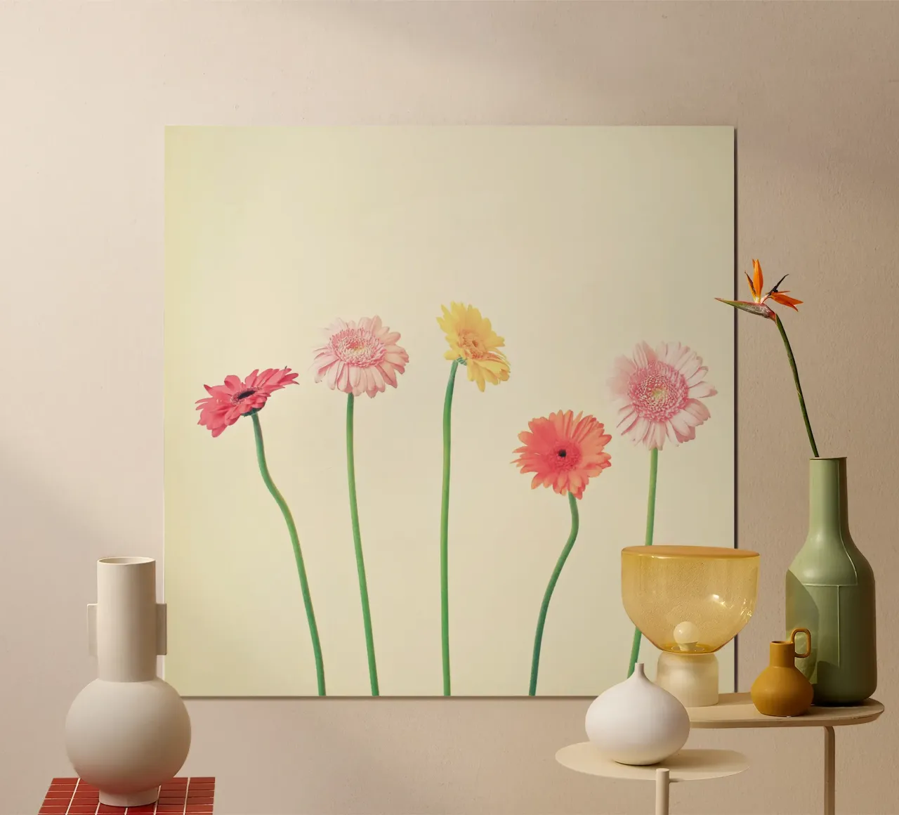Come cresce il vostro giardino poster con telaio in alluminio da Cassia Beck Photography