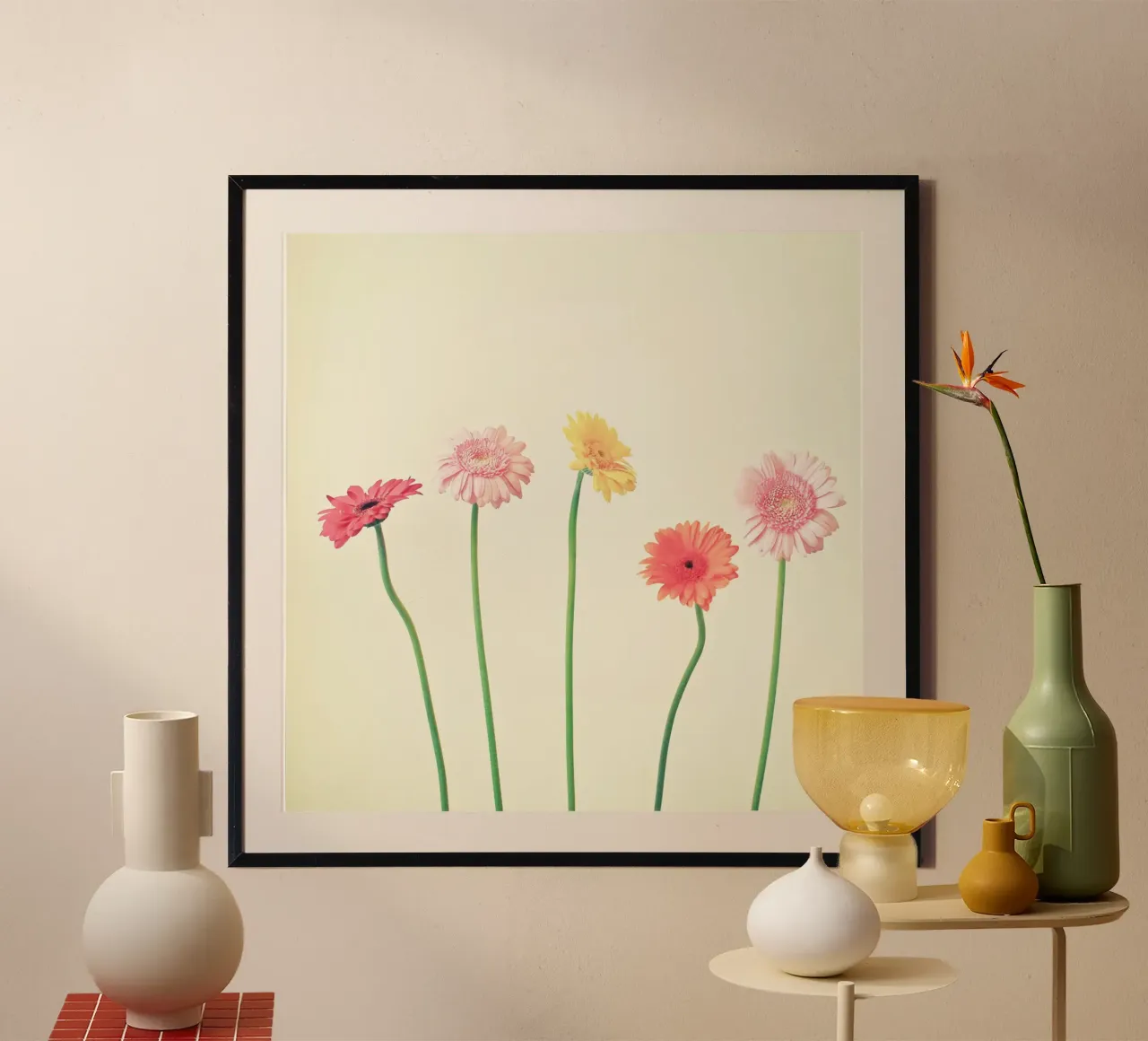 Come cresce il vostro giardino poster con telaio in alluminio da Cassia Beck Photography
