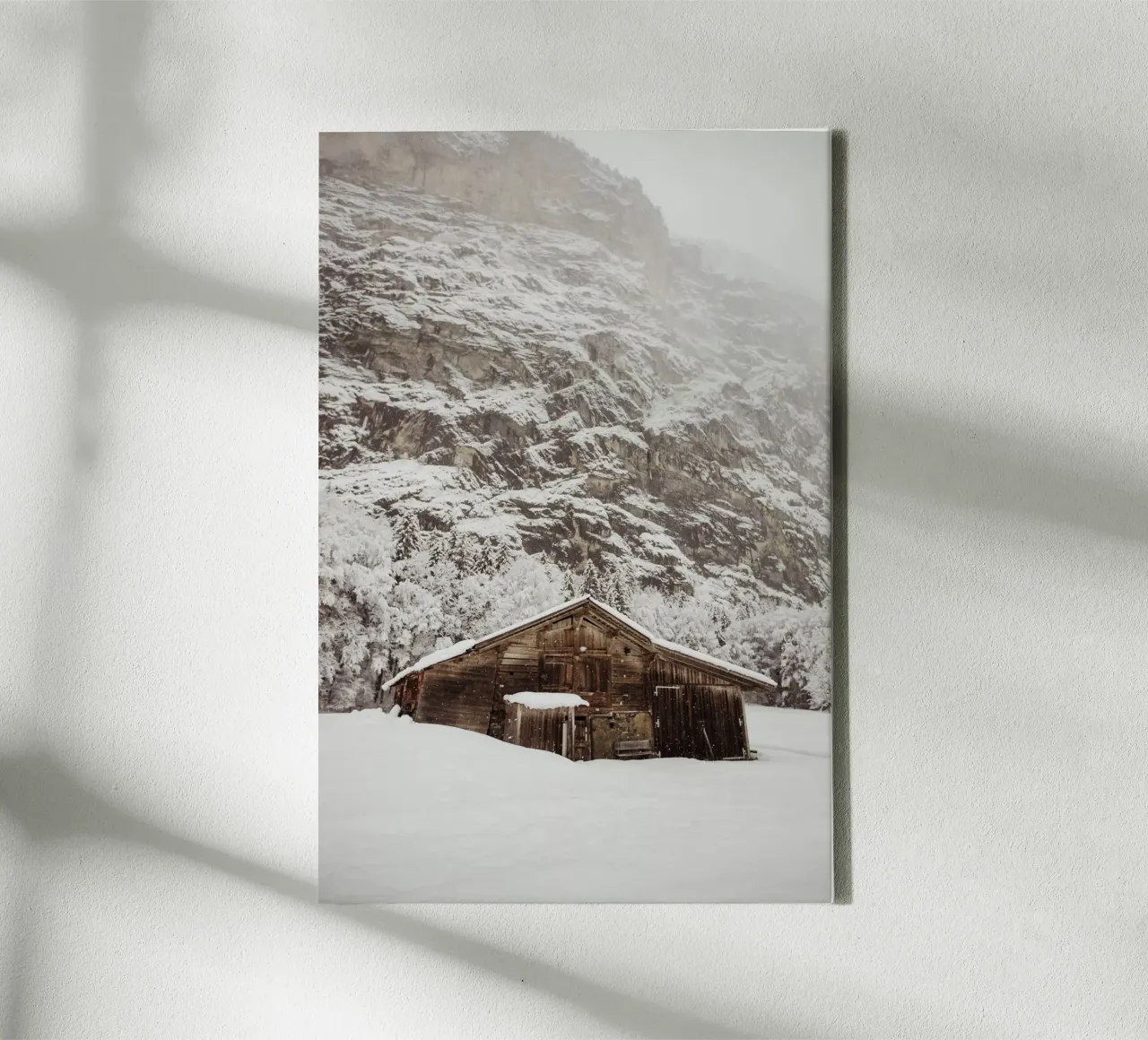Quiet in the Snow tela con Cornice a cassetta da Lena Stamm