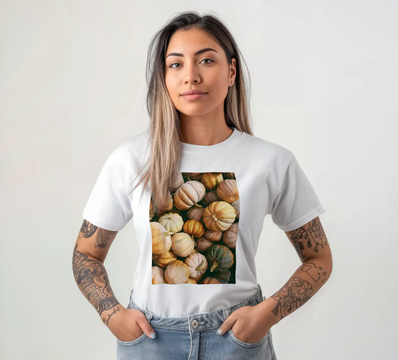 Zucche d'autunno t-shirt da IamHomeStudio