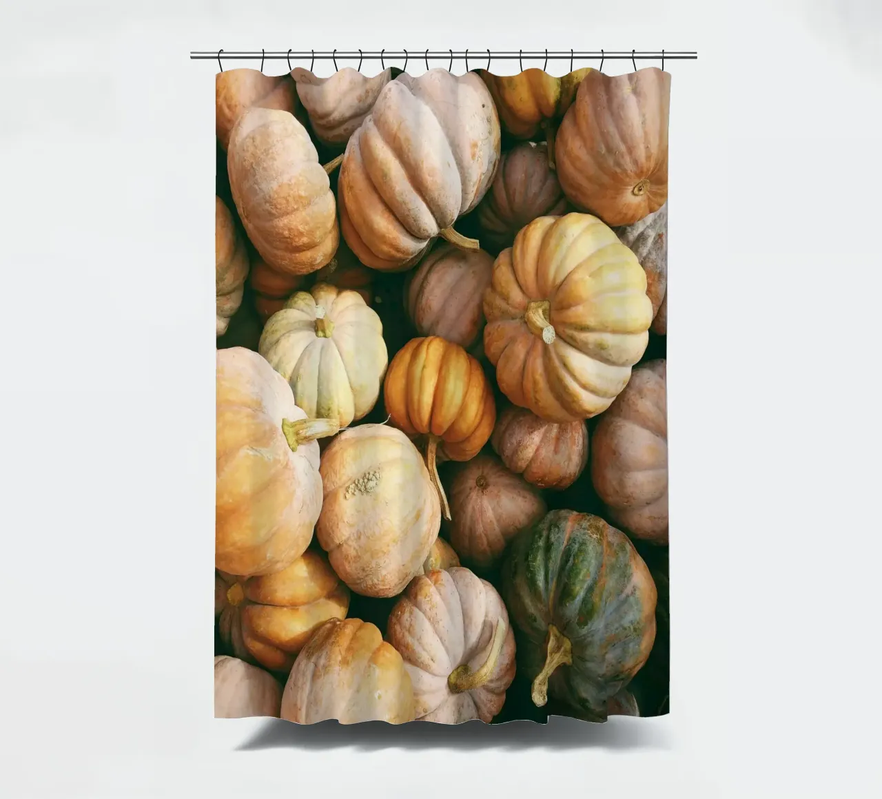 Zucche d'autunno tenda da doccia da IamHomeStudio