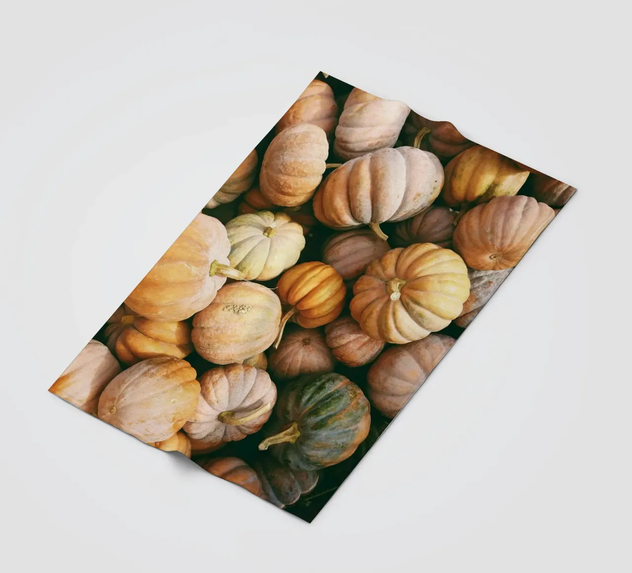 Zucche d'autunno coperta in pile da IamHomeStudio