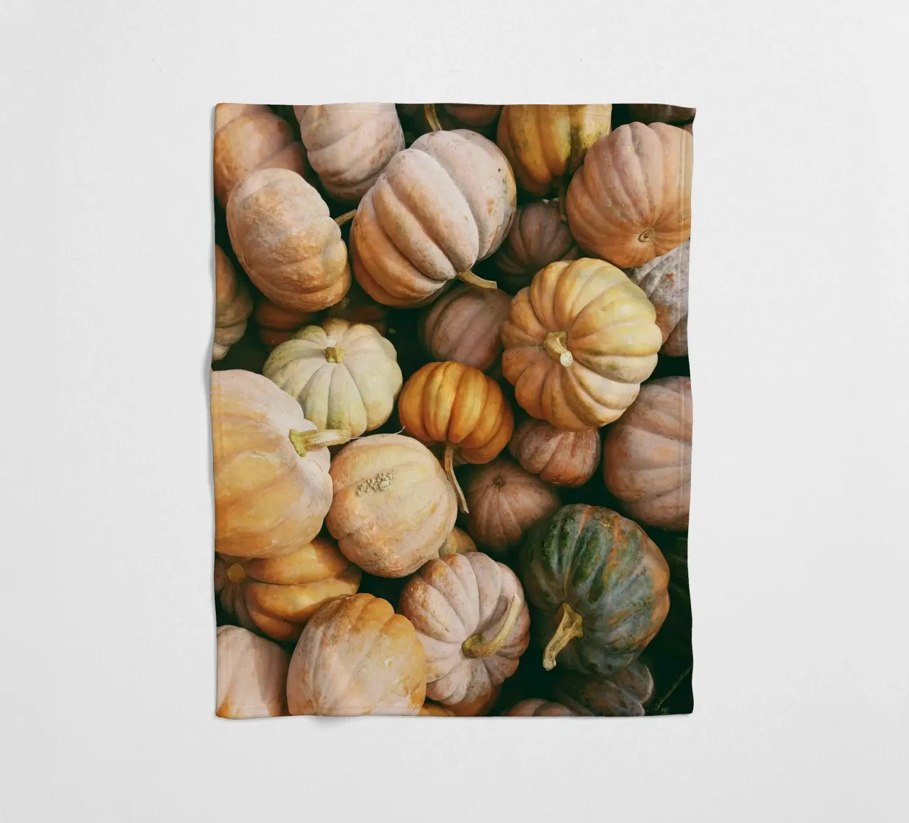 Zucche d'autunno coperta in pile da IamHomeStudio