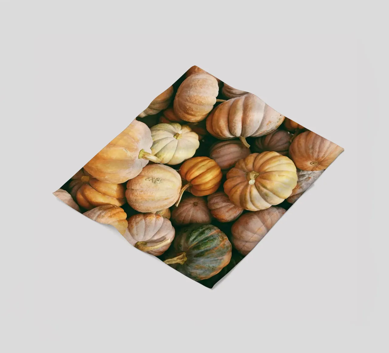 Zucche d'autunno coperta in pile da IamHomeStudio